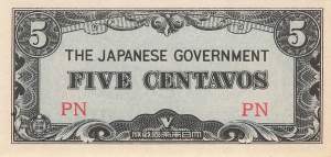 Philippinen 5 Centavos 1942 p.103a
